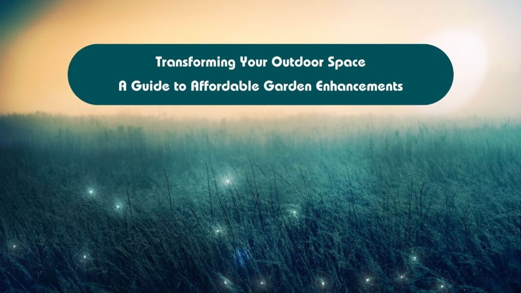 Transforming Your Outdoor Space A Guide to Affordable Garden Enhancements